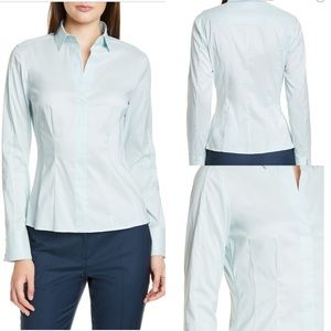 Boss Hugo Boss Bashina Stretch Poplin Blouse 2